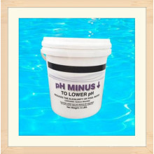 L&#39;acide sec / pH-moins vers le bas pour le produit chimique de traitement de l&#39;eau de piscine de nidification (bisulfate de sodium)